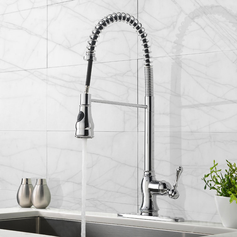 VAPSINT Pull Down Kitchen Faucet Wayfair